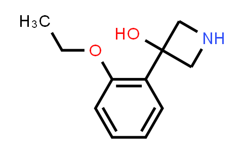 CAS No. 1491849-98-9, 3-(2-Ethoxyphenyl)azetidin-3-ol