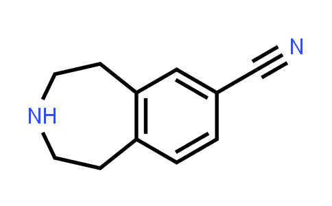 CAS No. 149354-01-8, 2,3,4,5-Tetrahydro-1H-benzo[d]azepine-7-carbonitrile