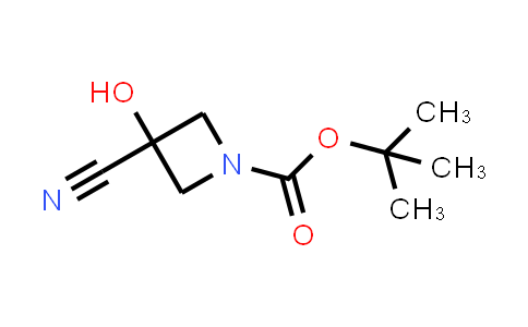 CAS No. 1493737-08-8, tert-Butyl 3-cyano-3-hydroxyazetidine-1-carboxylate