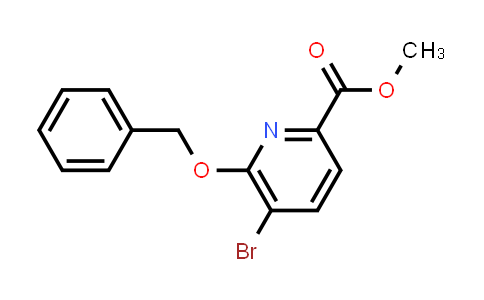 CAS No. 1493800-02-4, Methyl 6-(benzyloxy)-5-bromopicolinate