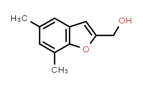 CAS No. 1494082-13-1, (5,7-Dimethylbenzofuran-2-yl)methanol