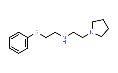 CAS No. 1494801-76-1, 2-(phenylthio)-N-(2-(pyrrolidin-1-yl)ethyl)ethan-1-amine