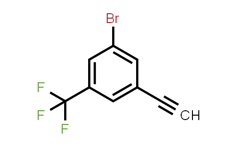 CAS No. 1494947-64-6, 1-Bromo-3-ethynyl-5-(trifluoromethyl)benzene