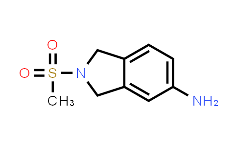 CAS No. 1495007-82-3, 2-(Methylsulfonyl)isoindolin-5-amine