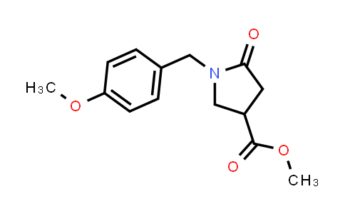 CAS No. 149505-71-5, Methyl 1-(4-methoxybenzyl)-5-oxopyrrolidine-3-carboxylate