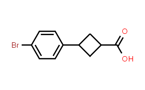CAS No. 149506-16-1, 3-(4-Bromophenyl)cyclobutanecarboxylic acid