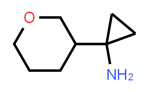 CAS No. 1495172-96-7, 1-(Tetrahydro-2H-pyran-3-yl)cyclopropan-1-amine