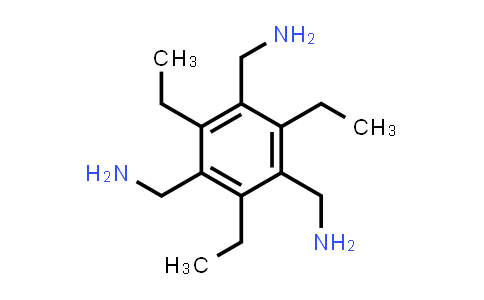 CAS No. 149525-65-5, (2,4,6-Triethylbenzene-1,3,5-triyl)trimethanamine