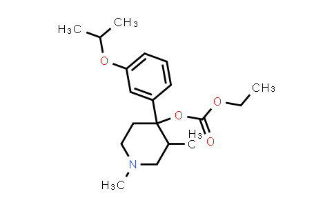 CAS No. 149541-62-8, Ethyl (4-(3-isopropoxyphenyl)-1,3-dimethylpiperidin-4-yl) carbonate