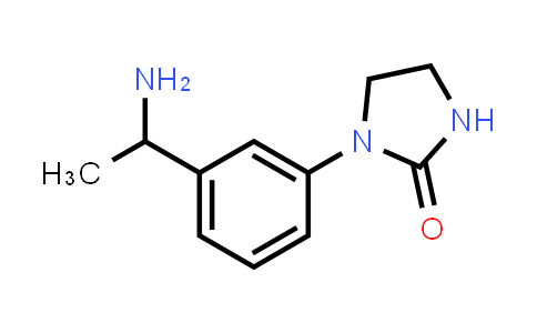 CAS No. 1495679-23-6, 1-[3-(1-Aminoethyl)phenyl]imidazolidin-2-one