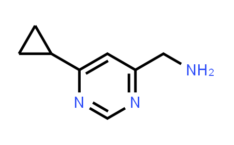 CAS No. 1495860-21-3, (6-Cyclopropylpyrimidin-4-yl)methanamine