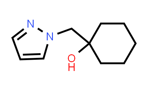 CAS No. 1496253-76-9, 1-[(1H-Pyrazol-1-yl)methyl]cyclohexan-1-ol