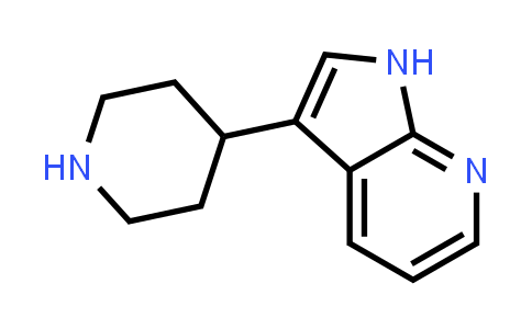 CAS No. 149692-82-0, 1H-Pyrrolo[2,3-b]pyridine, 3-(4-piperidinyl)-