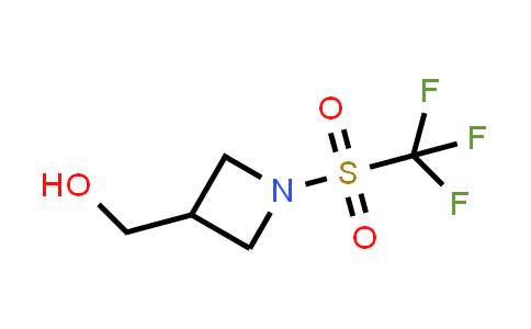 CAS No. 1497101-94-6, (1-Trifluoromethanesulfonylazetidin-3-yl)methanol