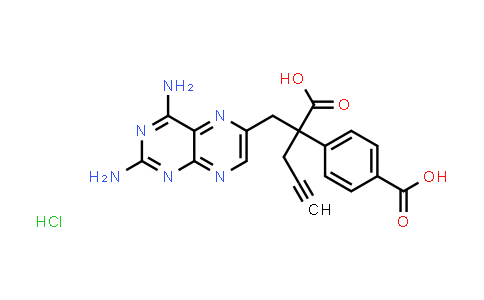 MC525725 | 1497287-42-9 | 4-(2-Carboxy-1-(2,4-diaminopteridin-6-yl)pent-4-yn-2-yl)benzoic acid hydrochloride