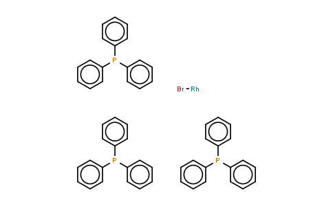 CAS No. 14973-89-8, Bromotris(triphenylphosphine)rhodium(I)