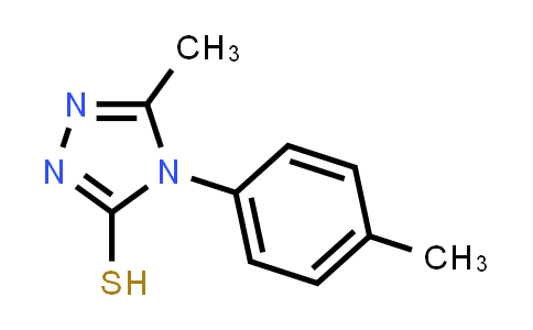 CAS No. 149747-23-9, 5-Methyl-4-(4-methylphenyl)-4H-1,2,4-triazol-3-yl hydrosulfide