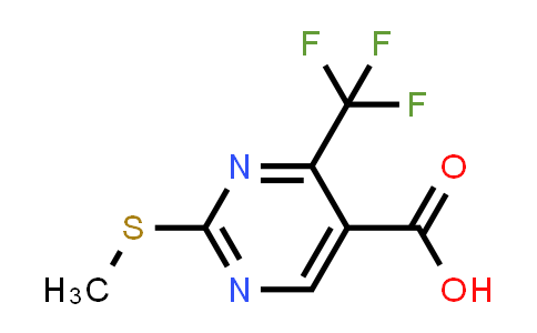 CAS No. 149771-17-5, 2-(Methylthio)-4-(trifluoromethyl)pyrimidine-5-carboxylic acid