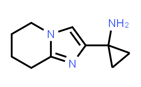 CAS No. 1497854-88-2, 1-(5,6,7,8-Tetrahydroimidazo[1,2-a]pyridin-2-yl)cyclopropan-1-amine
