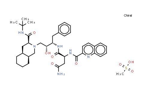 MC525761 | 149845-06-7 | 甲磺酸沙奎拉韦