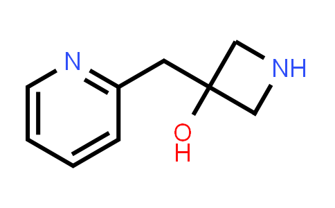 CAS No. 1499694-23-3, 3-[(Pyridin-2-yl)methyl]azetidin-3-ol
