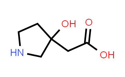 CAS No. 1499724-35-4, 2-(3-Hydroxypyrrolidin-3-yl)acetic acid