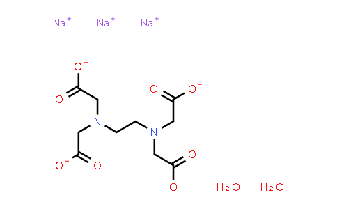 CAS No. 150-38-9, Ethylenediaminetetraacetic acid (trisodium salt)