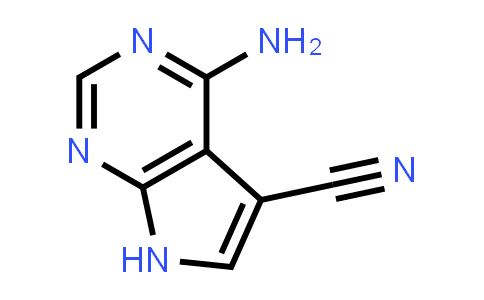 CAS No. 1500-90-9, 4-Amino-7H-pyrrolo[2,3-d]pyrimidine-5-carbonitrile