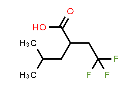 CAS No. 1500365-83-2, 4-Methyl-2-(2,2,2-trifluoroethyl)pentanoic acid