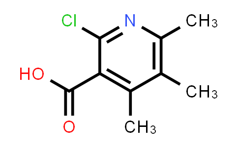 CAS No. 1500393-24-7, 2-Chloro-4,5,6-trimethylpyridine-3-carboxylic acid