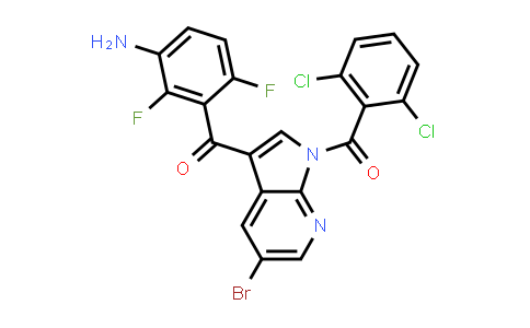 MC525855 | 1501153-67-8 | (3-(3-Amino-2,6-difluorobenzoyl)-5-bromo-1H-pyrrolo[2,3-b]pyridin-1-yl)(2,6-dichlorophenyl)methanone