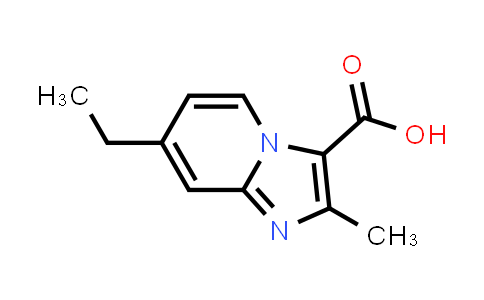 CAS No. 1501589-02-1, 7-Ethyl-2-methylimidazo[1,2-a]pyridine-3-carboxylic acid