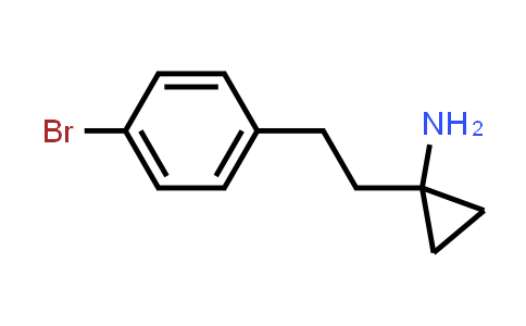 CAS No. 1502181-47-6, 1-[2-(4-Bromophenyl)ethyl]cyclopropan-1-amine