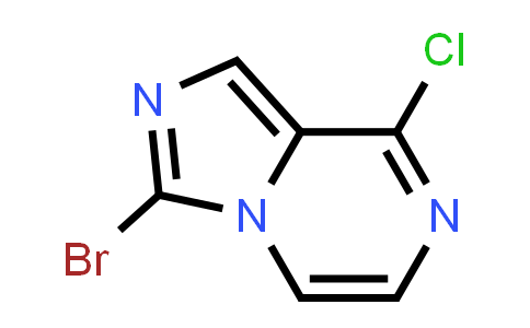 CAS No. 1502776-60-4, 3-Bromo-8-chloroimidazo[1,5-a]pyrazine