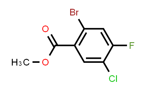 CAS No. 1502835-28-0, Methyl 2-bromo-5-chloro-4-fluorobenzoate