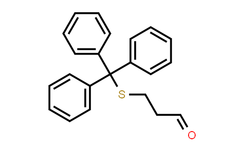 CAS No. 150350-28-0, 3-Tritylsulfanylpropanal