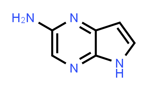 CAS No. 1504066-86-7, 5H-Pyrrolo[2,3-b]pyrazin-2-amine
