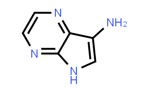 CAS No. 1505002-82-3, 5H-Pyrrolo[2,3-b]pyrazin-7-amine