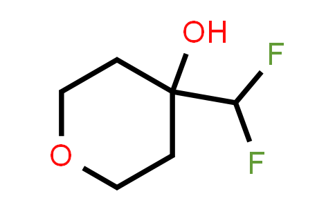 CAS No. 1505220-12-1, 4-(Difluoromethyl)tetrahydro-2H-pyran-4-ol