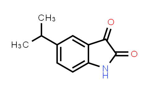 CAS No. 150560-58-0, 5-Isopropylindoline-2,3-dione