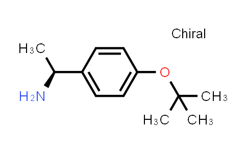 CAS No. 150575-82-9, Benzenemethanamine, 4-(1,1-dimethylethoxy)-α-methyl-, (S)- (9CI)
