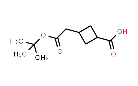 CAS No. 1506431-11-3, 3-[2-(tert-Butoxy)-2-oxoethyl]cyclobutane-1-carboxylic acid