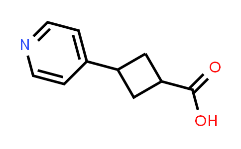 CAS No. 1506520-70-2, 3-(Pyridin-4-yl)cyclobutane-1-carboxylic acid