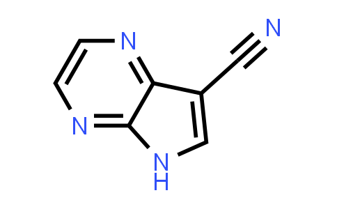 CAS No. 1506814-96-5, 5H-Pyrrolo[5,4-b]pyrazine-7-carbonitrile