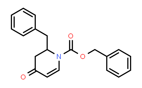 CAS No. 150708-76-2, Benzyl 2-benzyl-4-oxo-3,4-dihydropyridine-1(2H)-carboxylate