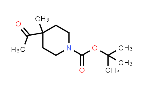 CAS No. 1507372-37-3, tert-Butyl 4-acetyl-4-methylpiperidine-1-carboxylate