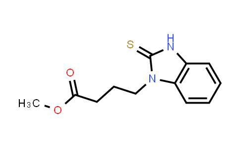 CAS No. 1507763-03-2, Methyl 4-(2-sulfanylidene-2,3-dihydro-1H-1,3-benzodiazol-1-yl)butanoate