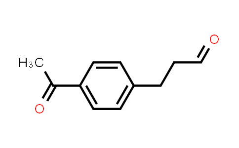 CAS No. 150805-64-4, Benzenepropanal, 4-acetyl-