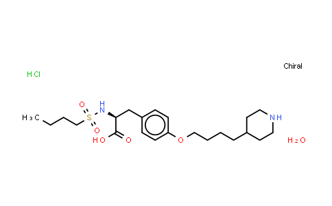 CAS No. 150915-40-5, Tirofiban (hydrochloride monohydrate)