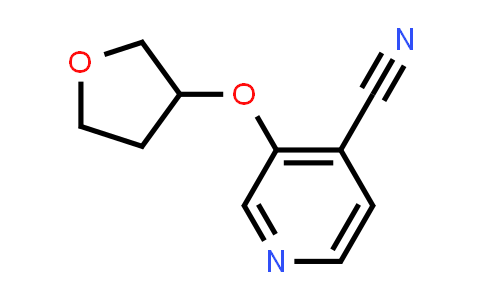 CAS No. 1509582-17-5, 3-((Tetrahydrofuran-3-yl)oxy)isonicotinonitrile